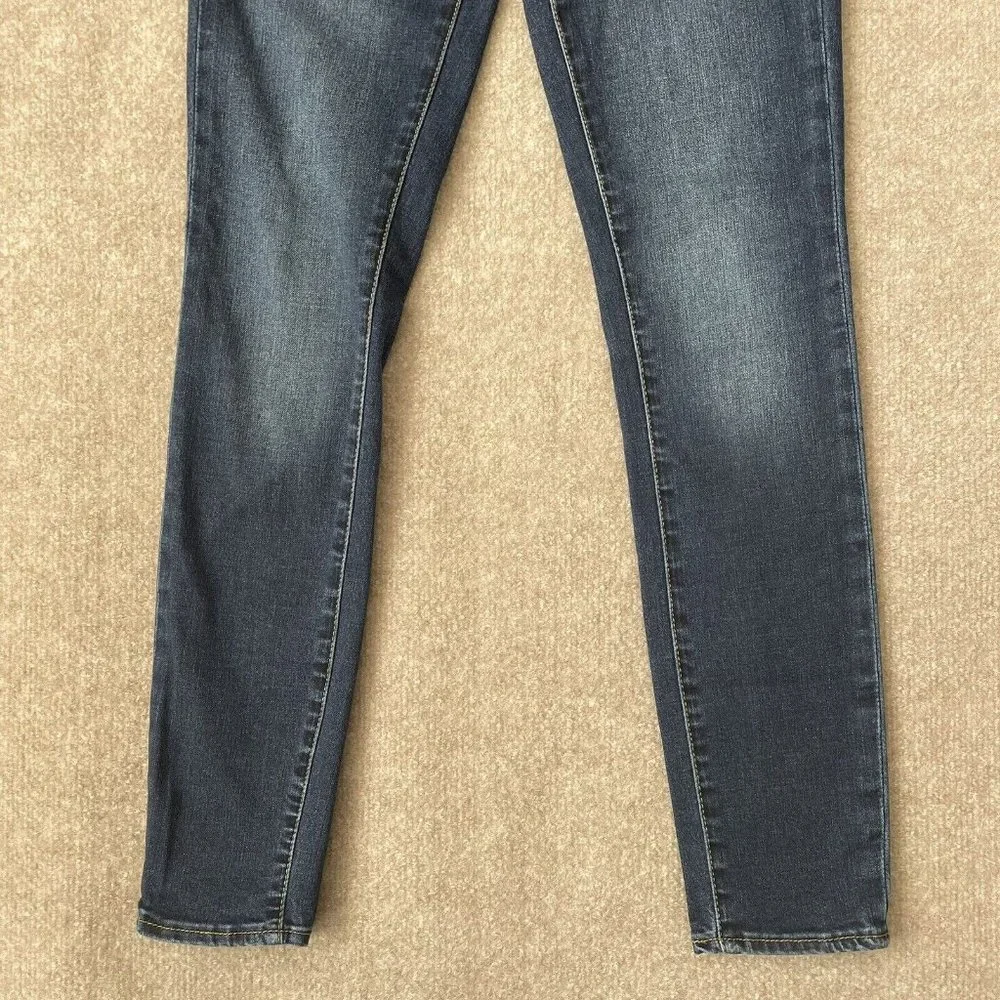 Articles of Society Jeans Womens 26 Skinny Dark Wash Stretch Denim Pants Jegging - Picture 3 of 13